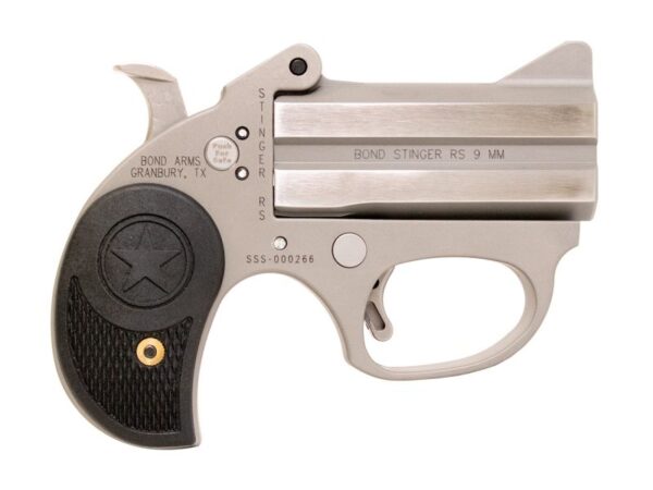 Bond Arms Stinger RS Stainless 9mm 3" Barrel 2rd - Image 2